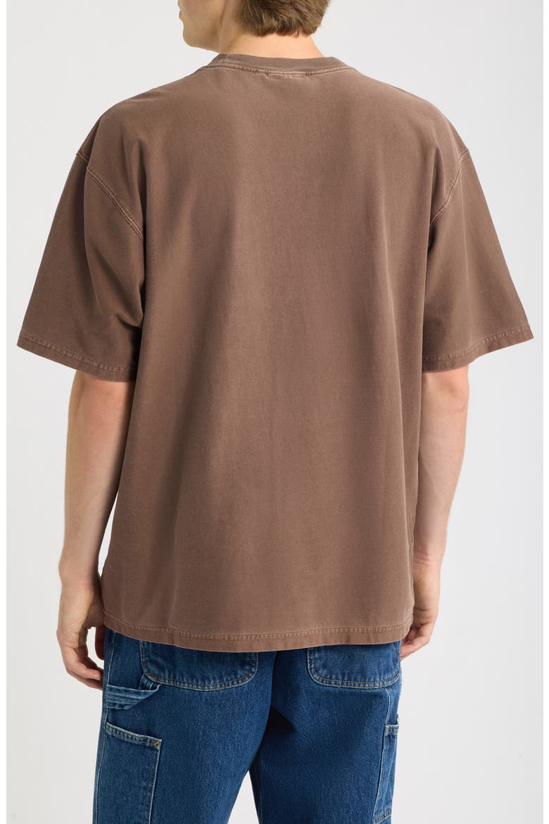 Loose Fit Pocket T-Shirt, Alternate, color, TOBACCO (GARMENT DYED)