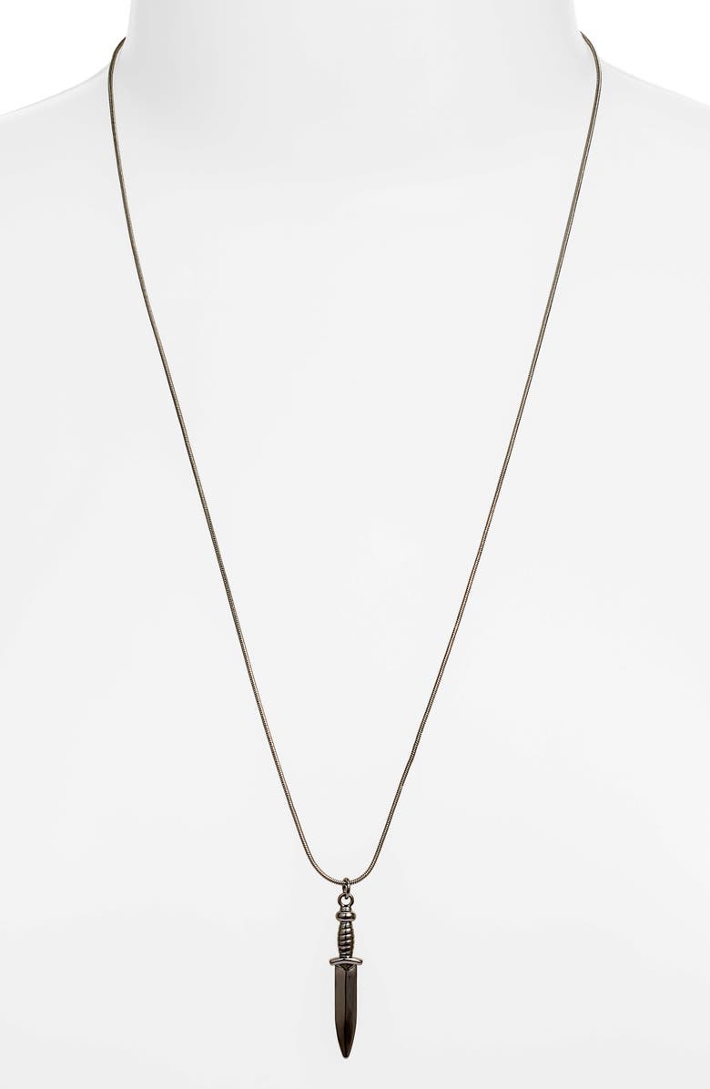 Nordstrom Snake Chain Pendant Necklace, Alternate, color,