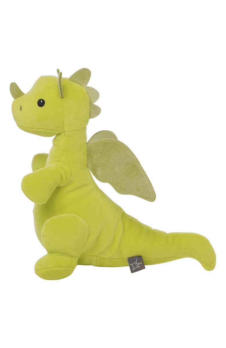 Manhattan Toy Brightfuls Sunny Dragon Stuffed Animal, Alternate, color, Lime