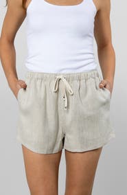 LEISURE LAB Linen Resort Short