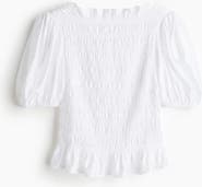 H&M Smocked Blouse