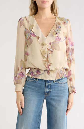 DR2 by Daniel Rainn Ruffle Long Sleeve Top