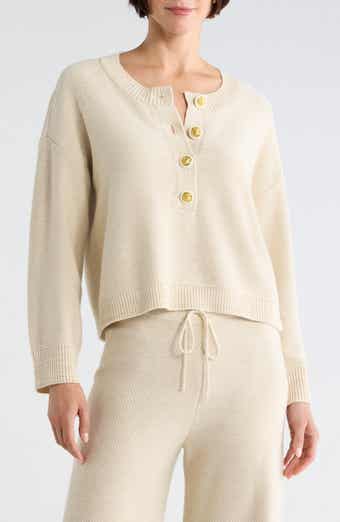 Hadassah Loop Knit Henley