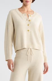 L'AGENCE Hadassah Loop Knit Henley