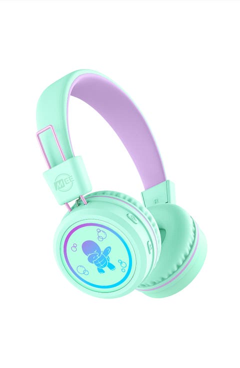 KidJamz KJ55BT Bluetooth Wireless Headphones for Kids w/ LED Lights