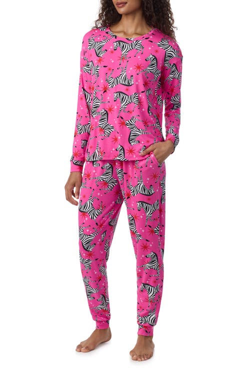 Print Long Sleeve Pajamas