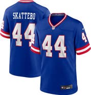 Nike Men's Nike Cam Skattebo Royal New York Giants Alternate 2 Legacy Game Jersey