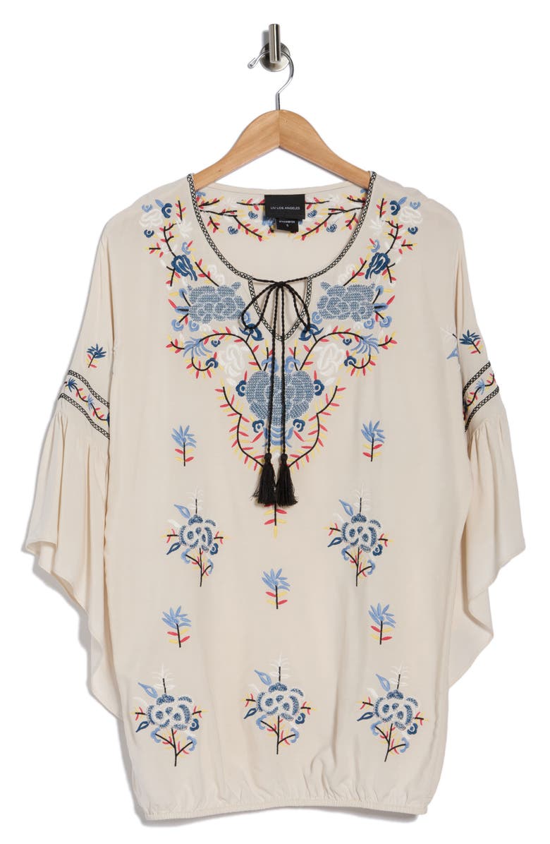 Forgotten Grace Boho Embroidered Top, Main, color, 
