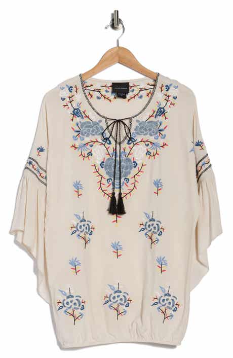 Forgotten Grace Boho Embroidered Top