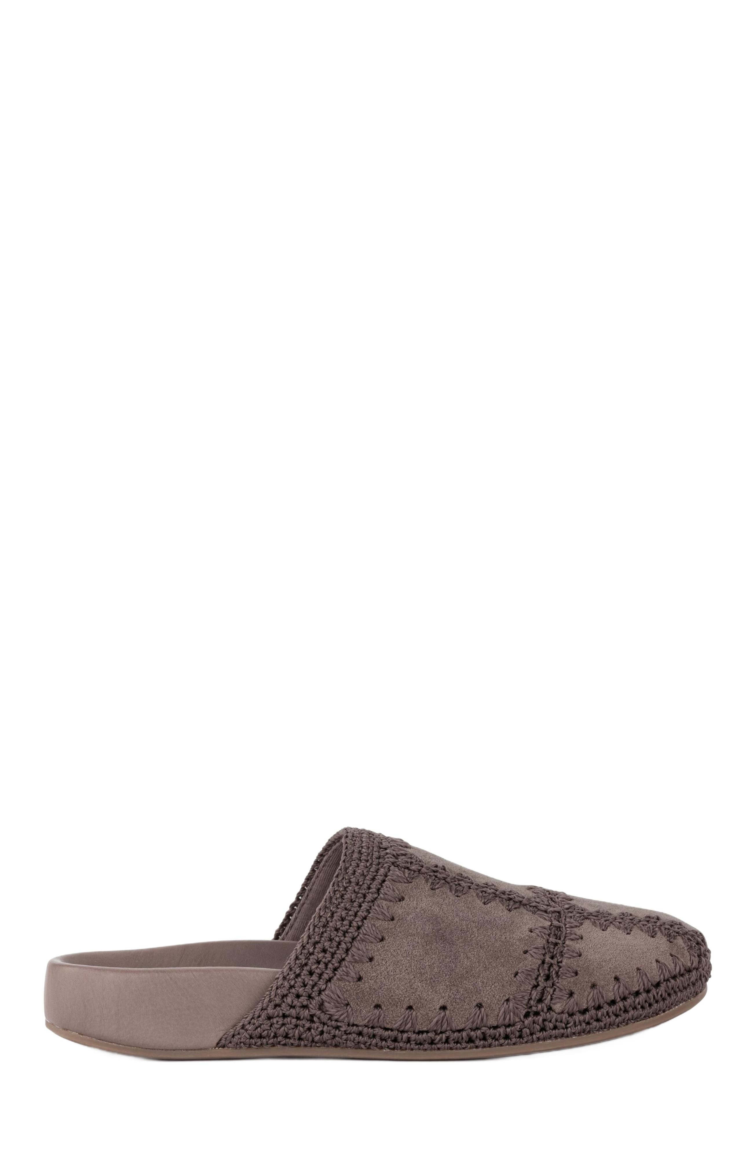 The Sak Bolinas Suede Clog Shoe, Alternate, color, Mushroom Suede Patch