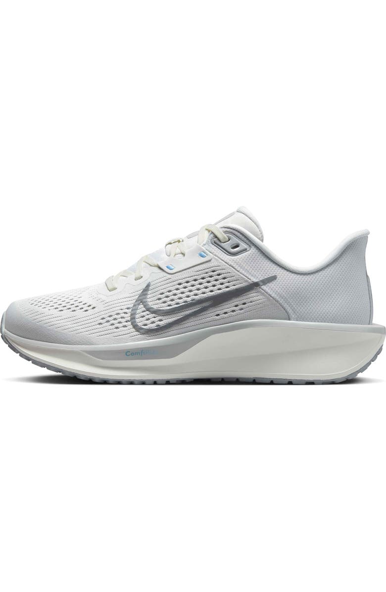 Nike Quest 6 Running Shoe, Alternate, color, Photon Dust/ Blue/ White/ Grey