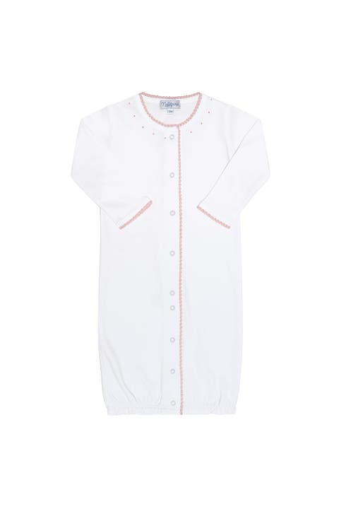 Pink Crochet Converter Gown - Baby