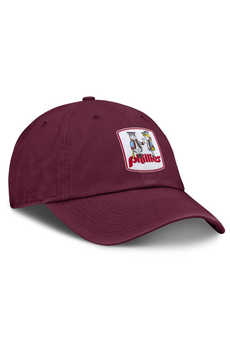 Nike Men's Nike Burgundy Philadelphia Phillies Club Adjustable Hat, Alternate, color, 