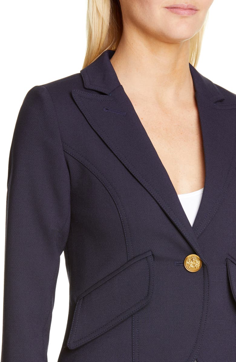 Smythe One-Button Blazer, Alternate, color, 