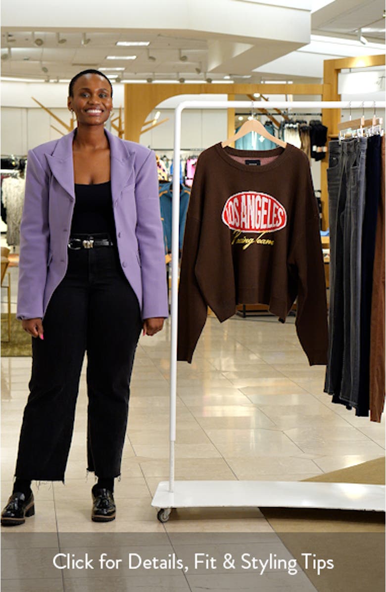 Racing Team Jacquard Graphic Sweater, sales video thumbnail