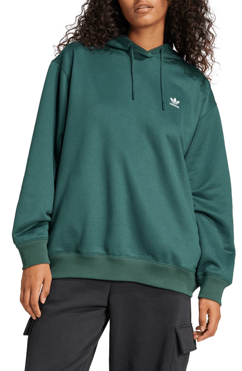 adidas Adicolor Trefoil Oversize Hoodie, Main, color,