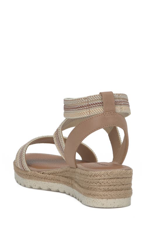 Shop Lucky Brand Thimba Ankle Wrap Espadrille Sandal In Rhodonite