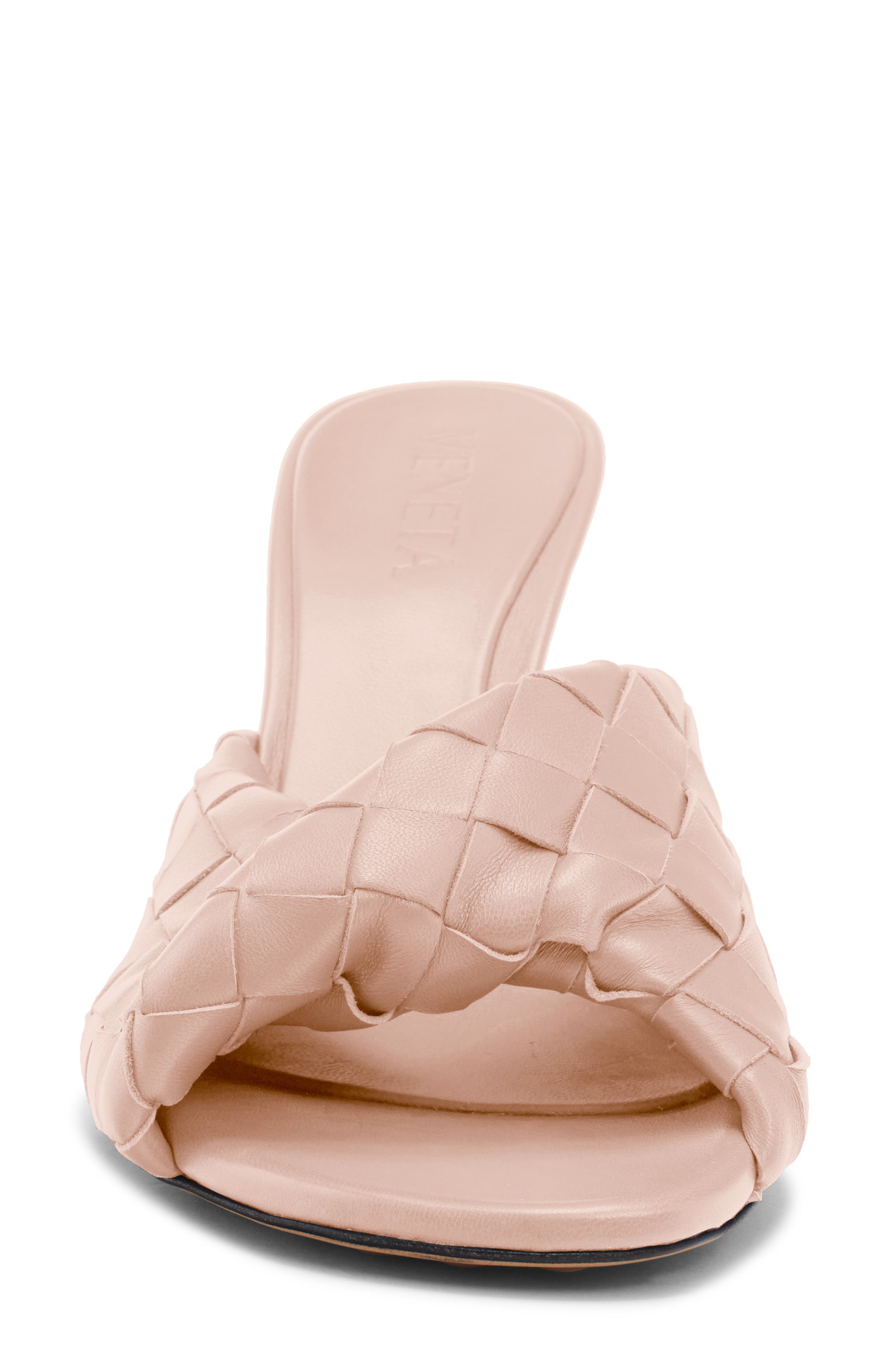 Bottega Veneta Blink Intrecciato Lambskin Leather Sandal, Alternate, color, 