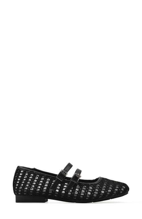 Cliffs By White Mountain Besnik Mary Jane Flat In Black Fabric