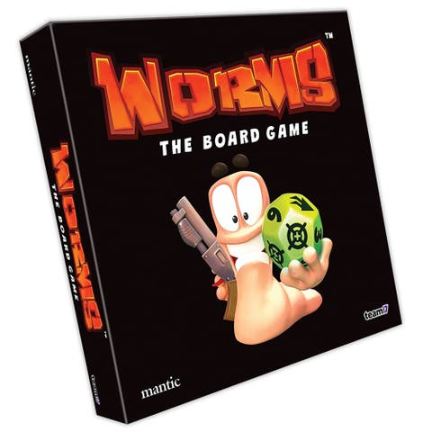 Worms The Board Game Hilarious Tabletop Game, Age 10+