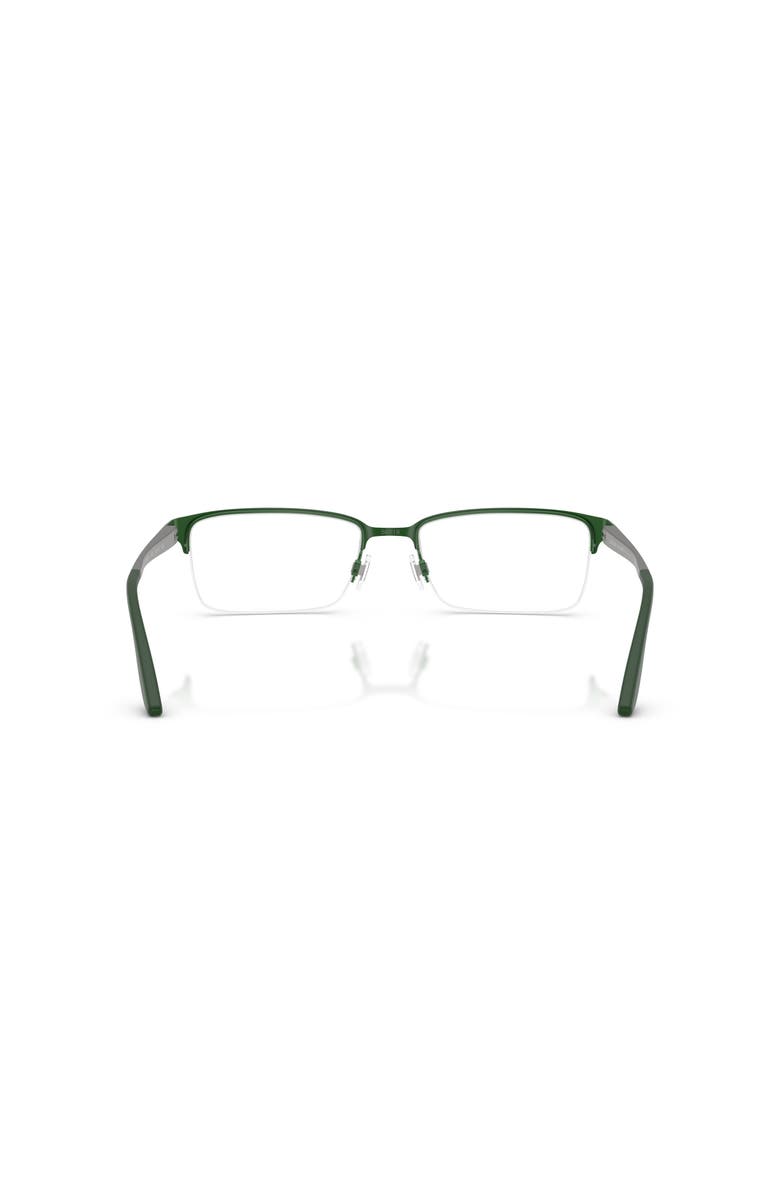 Ralph Lauren 54mm Rectangle optical glasses, Alternate, color, Green