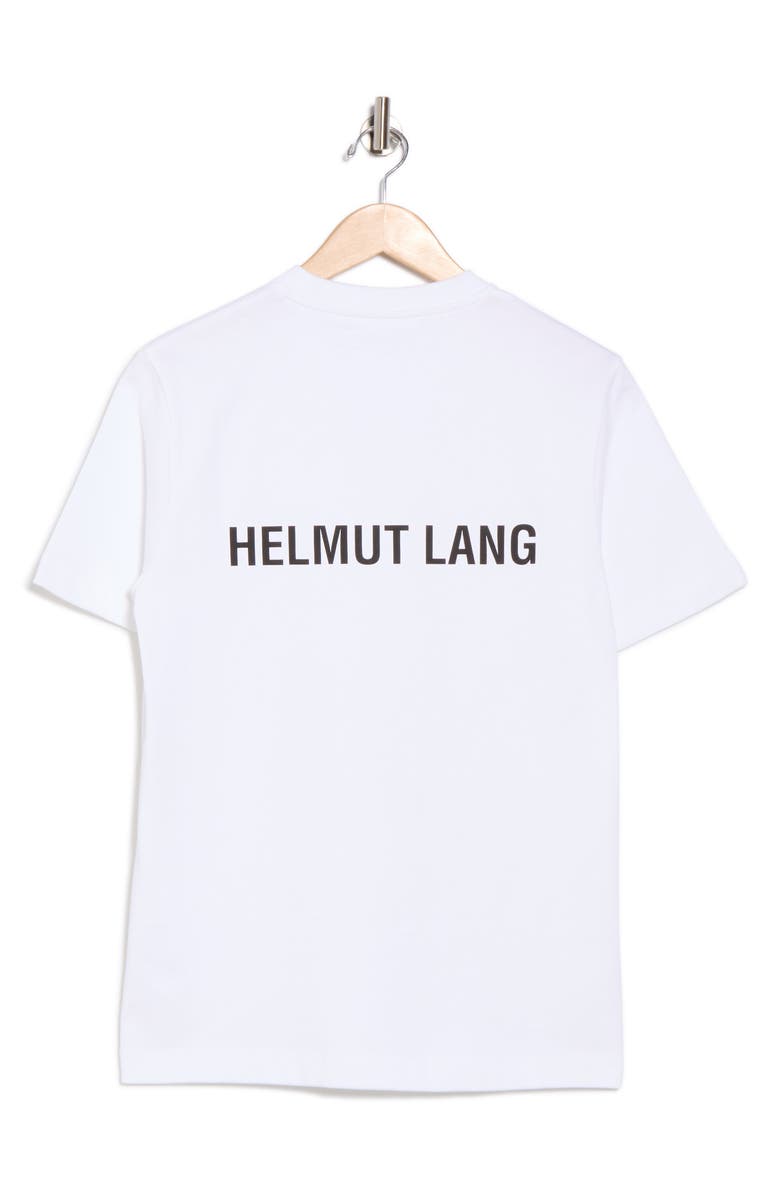 Helmut Lang Oversize Logo Graphic T-Shirt, Alternate, color, White