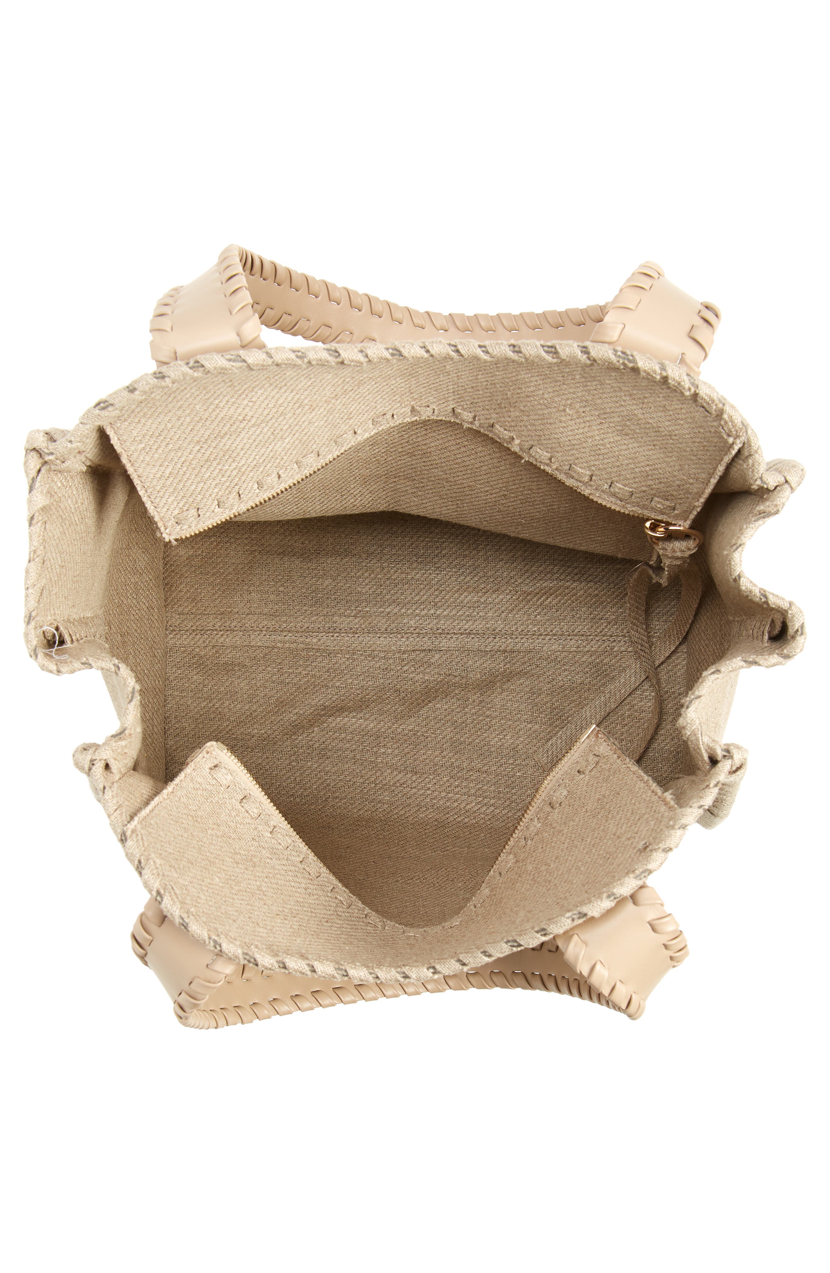 Chloé Medium Mony Denim Tote, Alternate, color, 