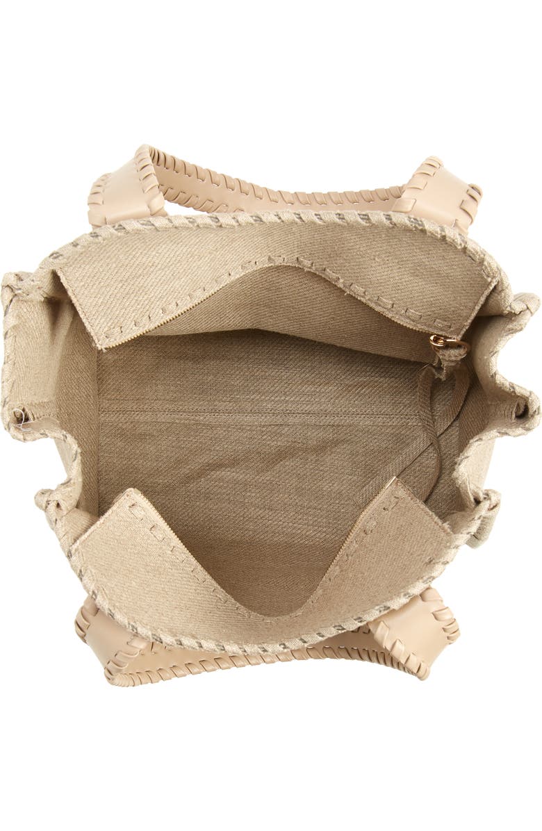 Chloé Medium Mony Denim Tote, Alternate, color,