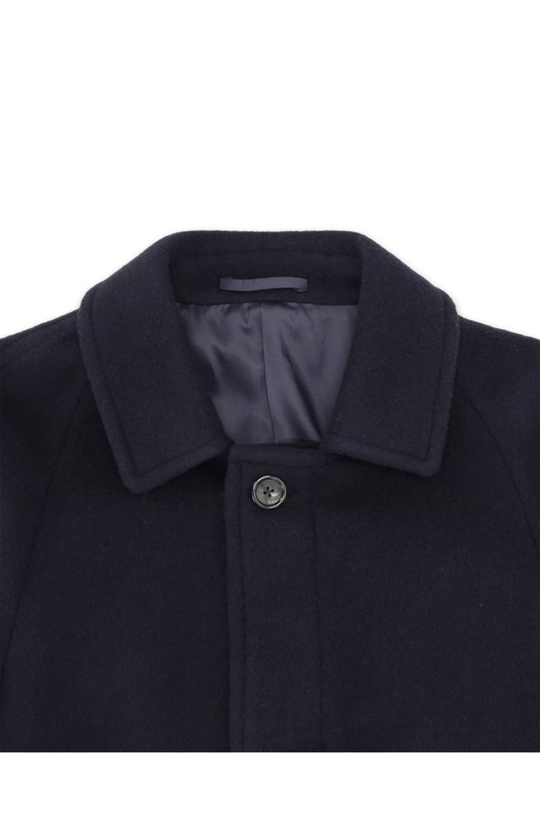 Fortela Vintage Blue Herringbone Coat, Alternate, color, Blue