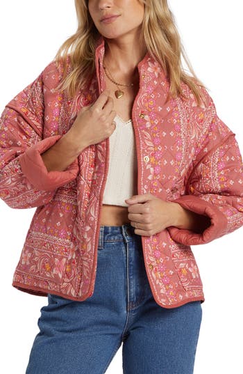 Billabong Folk Story Quilted Jacket