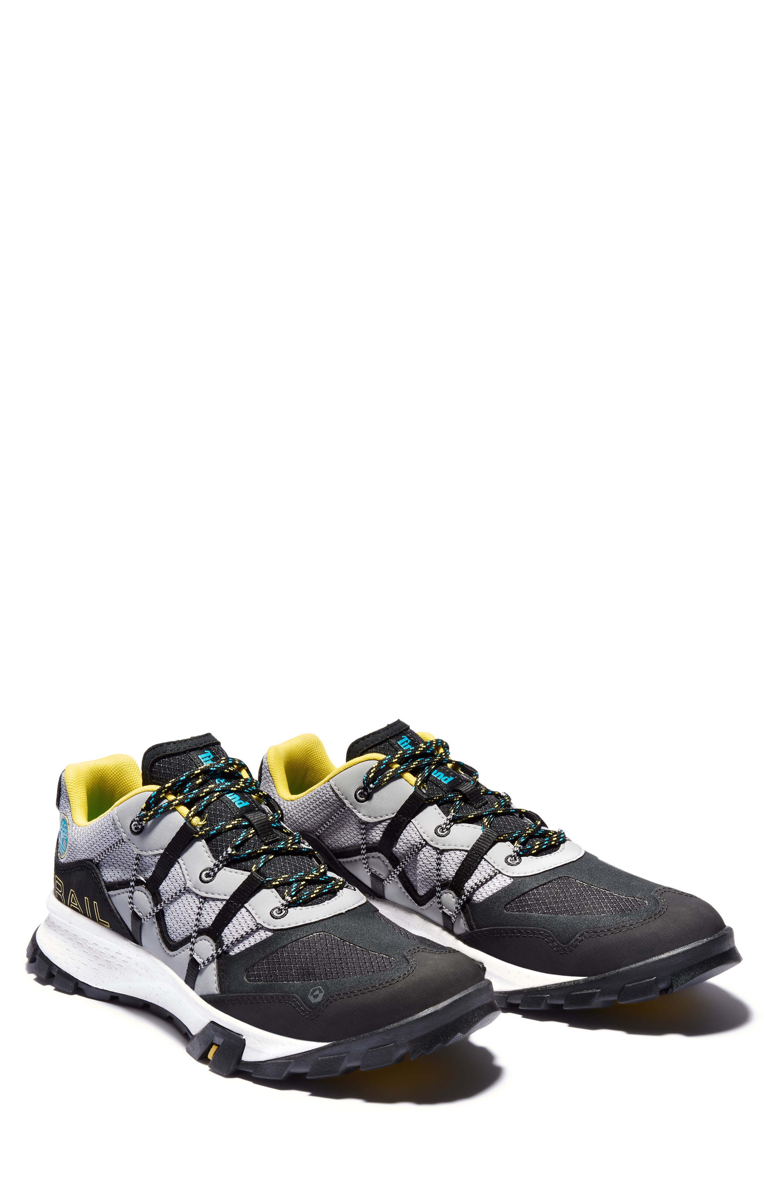 Garrison Trail Hiking Shoe, Main, color, GREY MESH/ BLACK