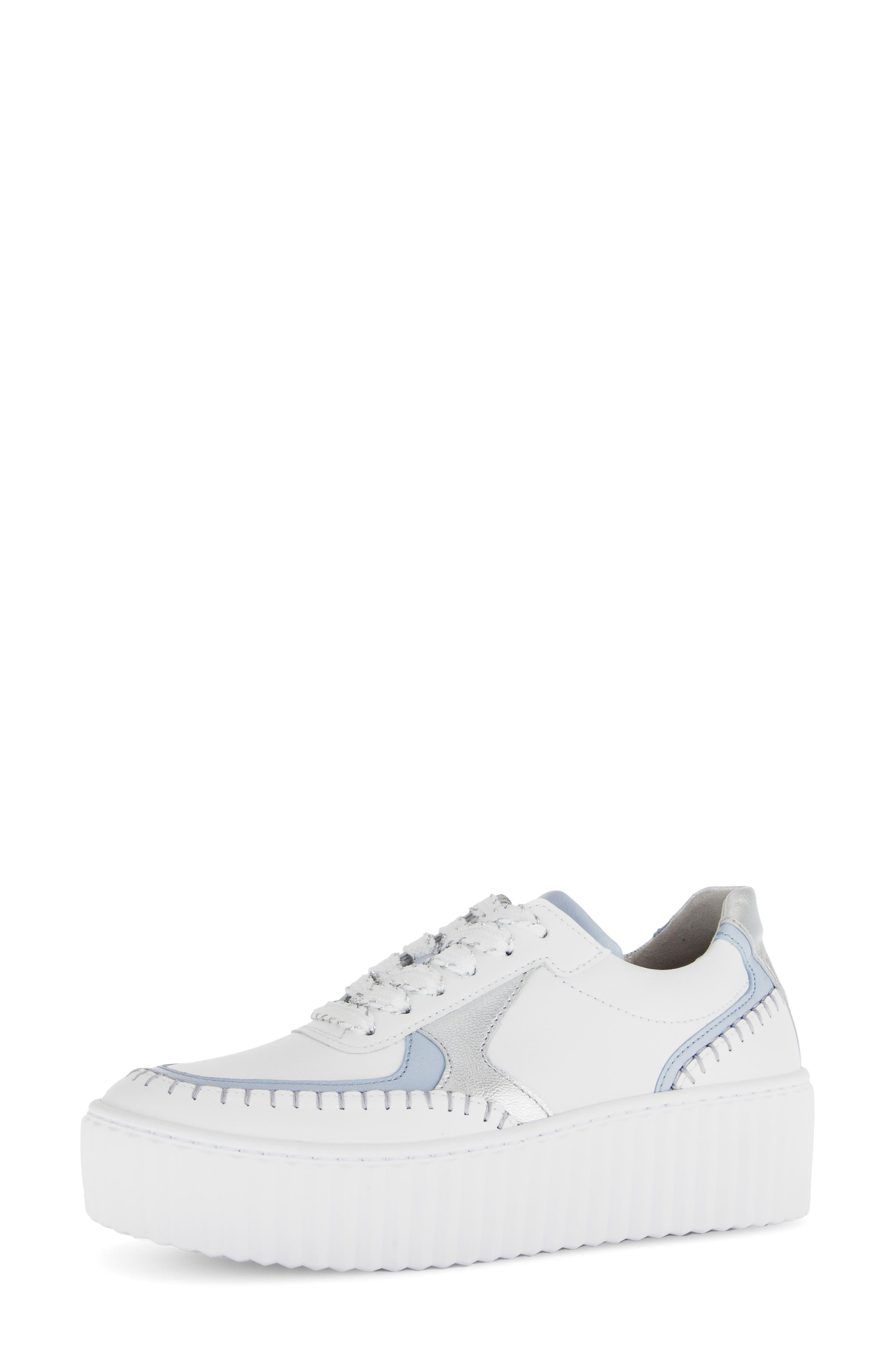 Gabor 63.204 Platform Sneaker, Main, color, Sky