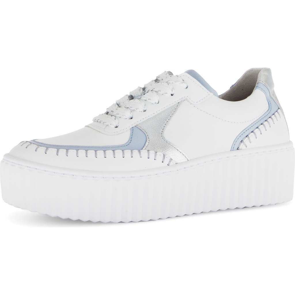 Gabor 63.204 Platform Sneaker In White