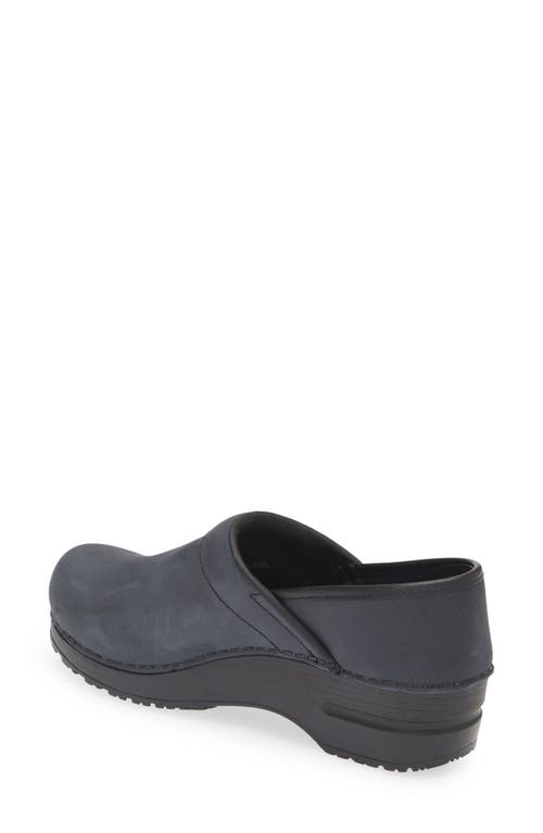 Sanita Professional Leather Clog In Purple