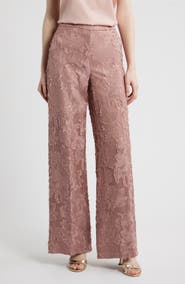 KOBI HALPERIN Alma Floral Jacquard Pants