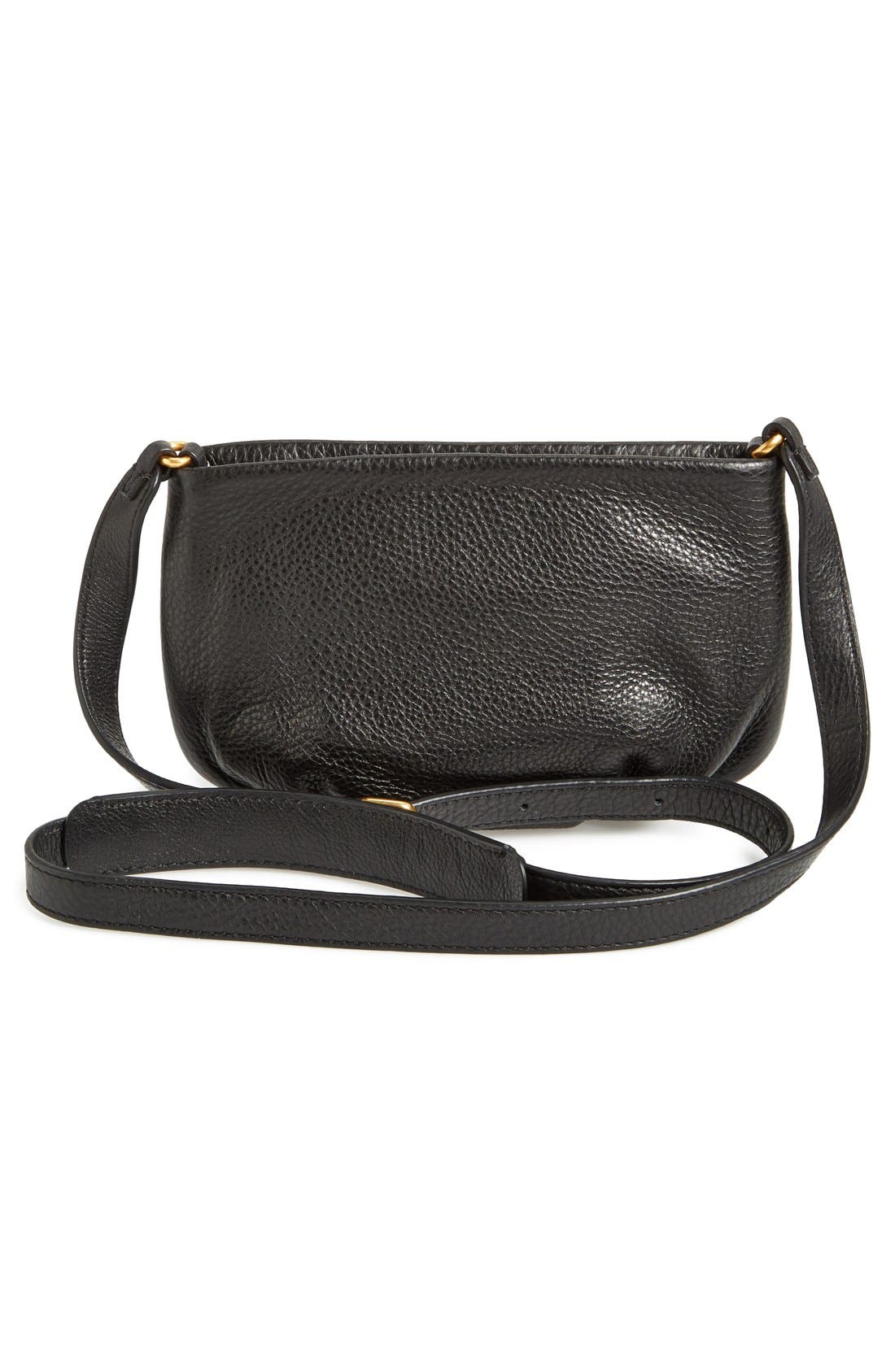 Marc Jacobs MARC BY MARC JACOBS 'New Q - Percy' Leather Crossbody Bag, Alternate, color, 