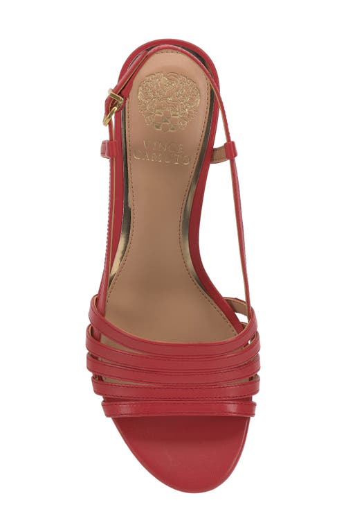 Vince Camuto Layton Slingback Sandal In Red