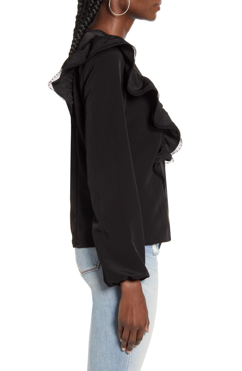 AWARE by VERO MODA VERO MODA Karma Long Sleeve Blouse, Alternate, color, 