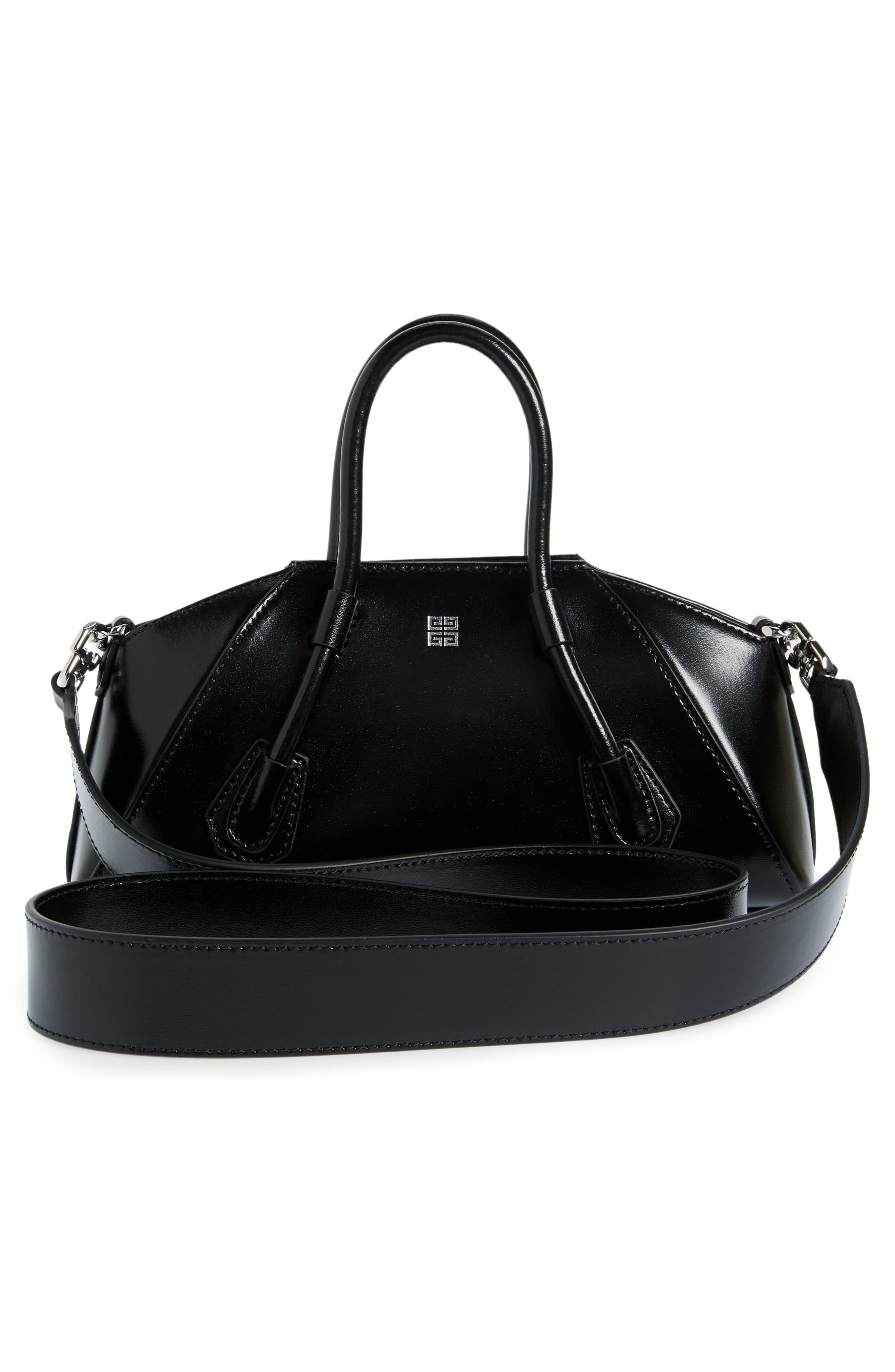 Givenchy Mini Antigona Stretch Handbag, Alternate, color, 