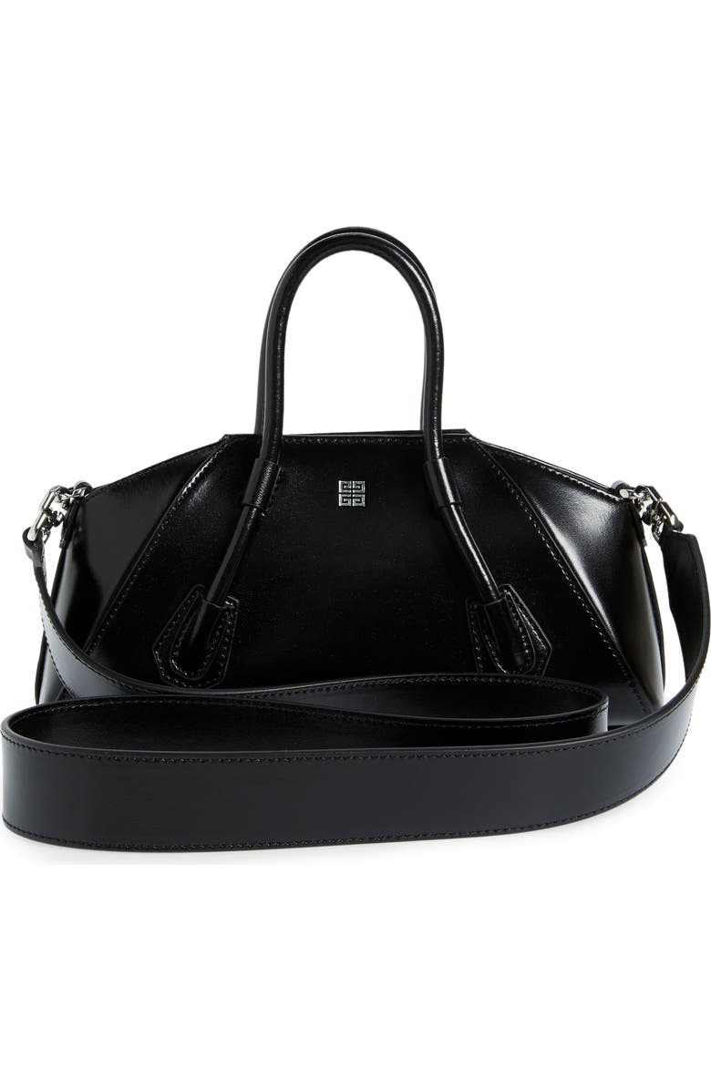Givenchy Mini Antigona Stretch Handbag, Alternate, color,