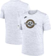 Nike Men's Nike White Brooklyn Dodgers 2026 Jackie Robinson Day Velocity Dri-FIT T-Shirt