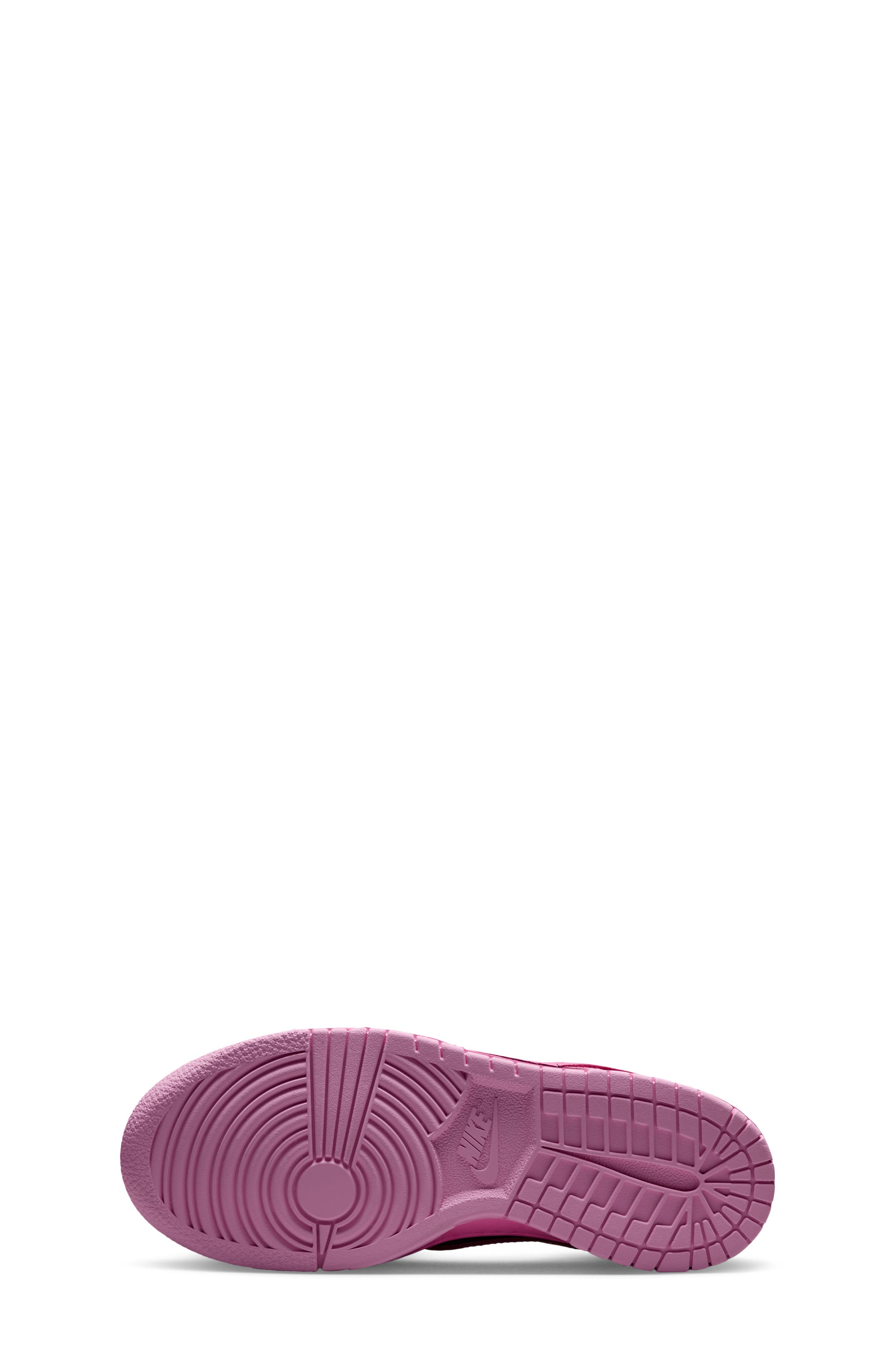 Kids' Dunk Low SE Sneaker, Alternate, color, PINK RISE/ BLACK/ PLAYFUL PINK