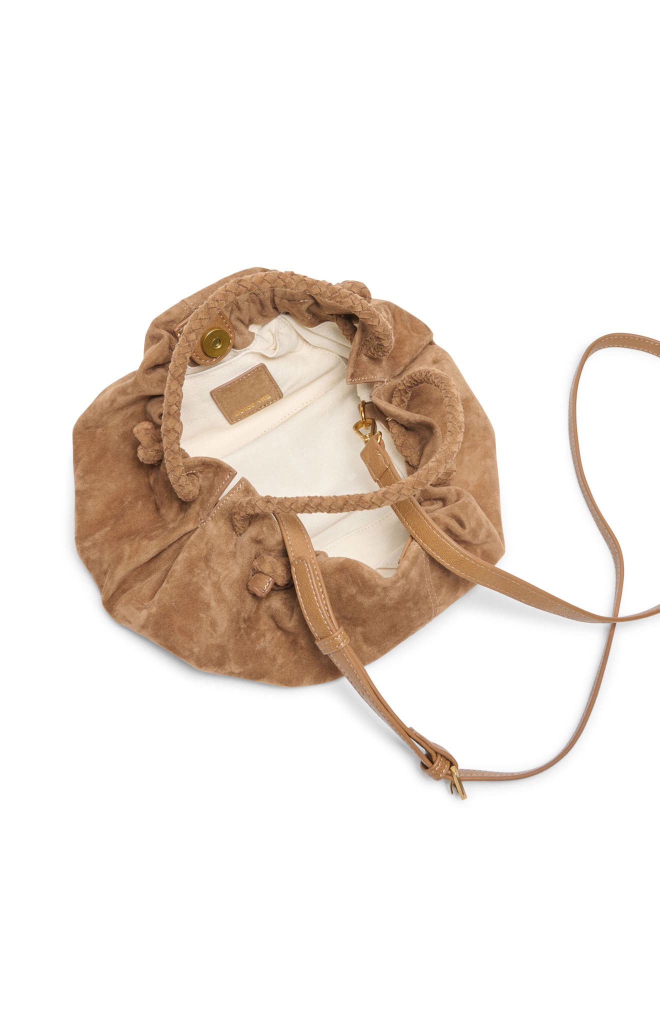 Cocoa Leather Crossbody Bag, Alternate, color, DARK TAN