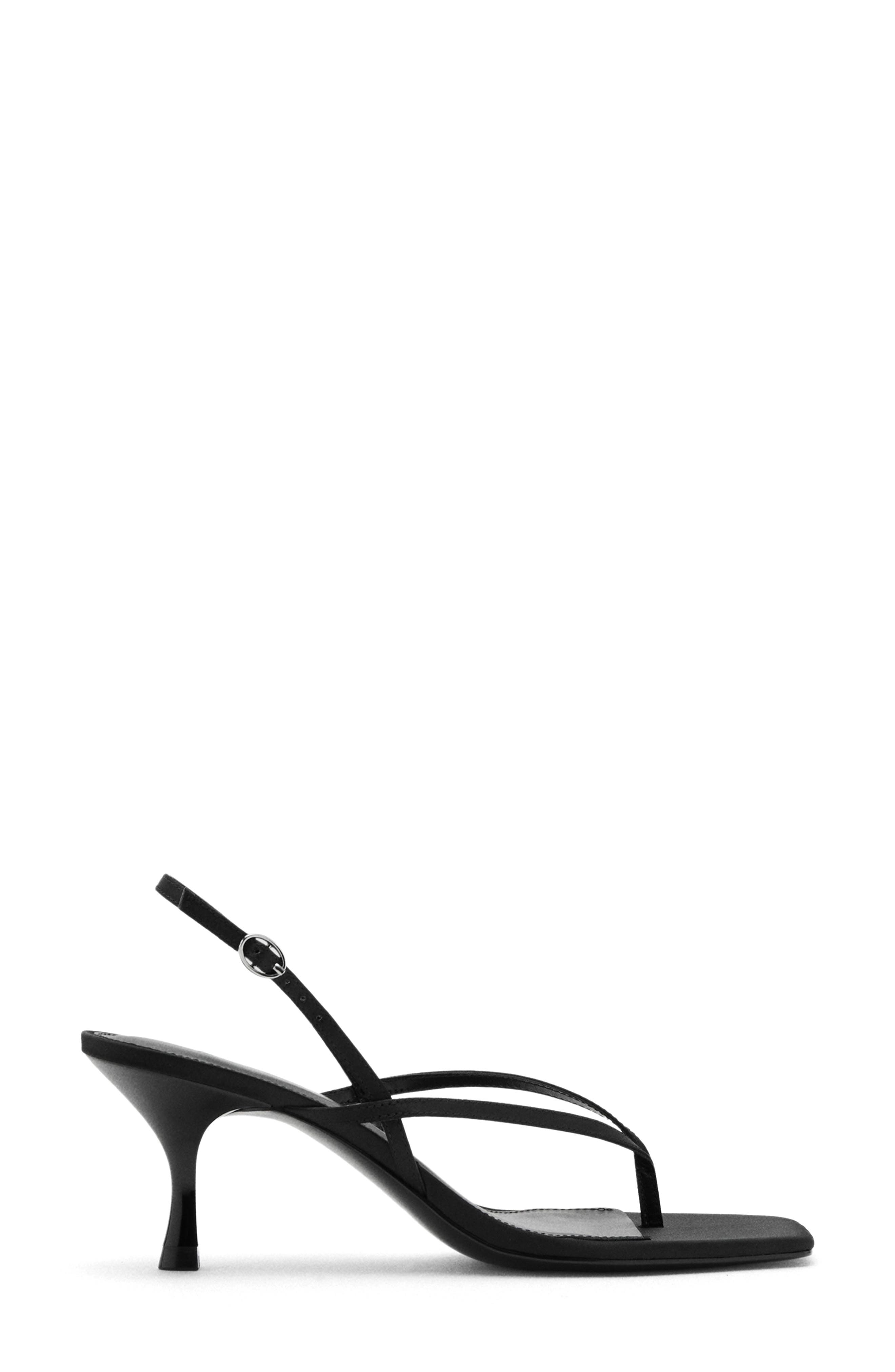 MANGO Ross Sandal, Alternate, color, Black