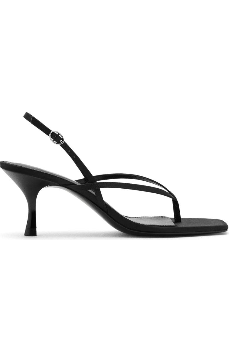 MANGO Ross Sandal, Alternate, color, Black