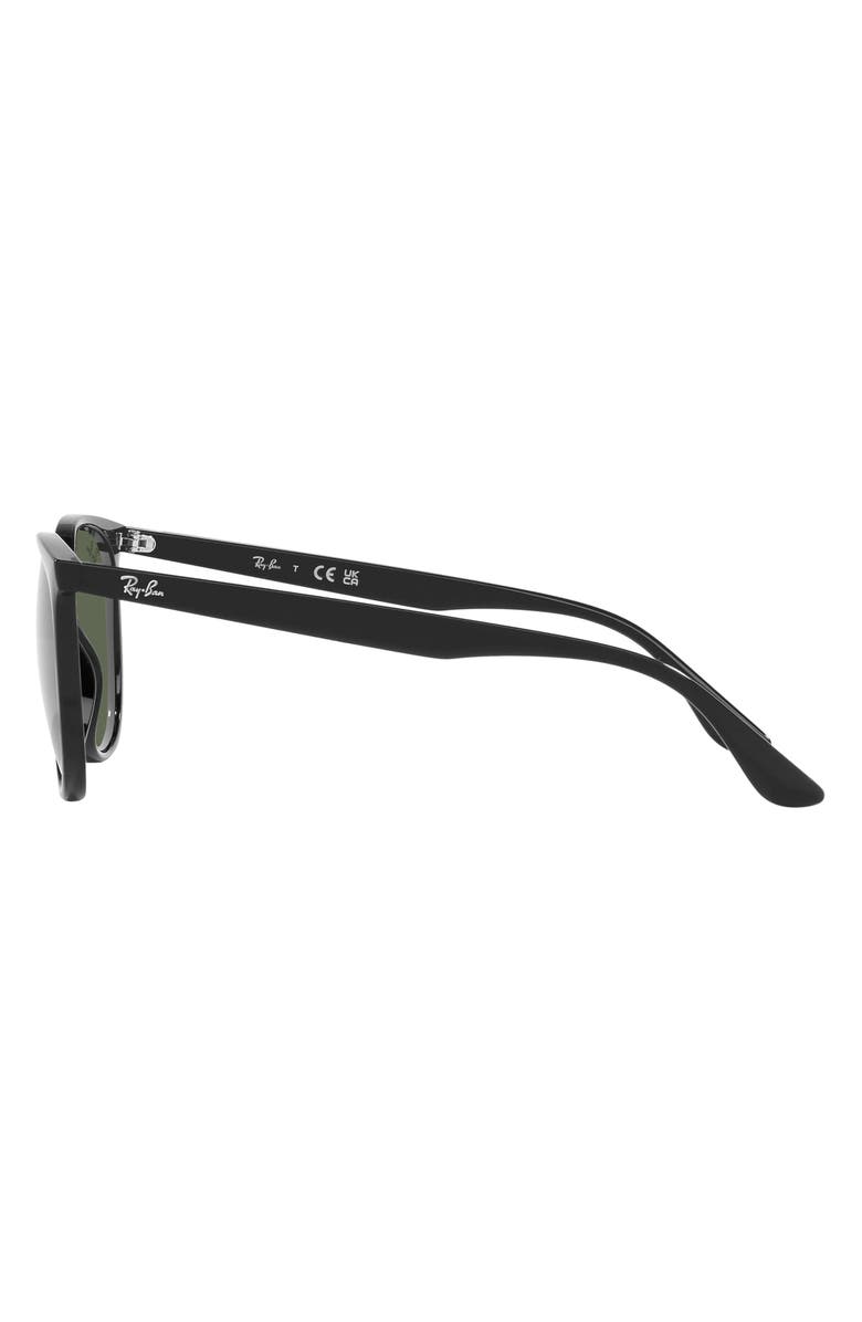 Ray-Ban 54mm Square Sunglasses, Alternate, color, Black