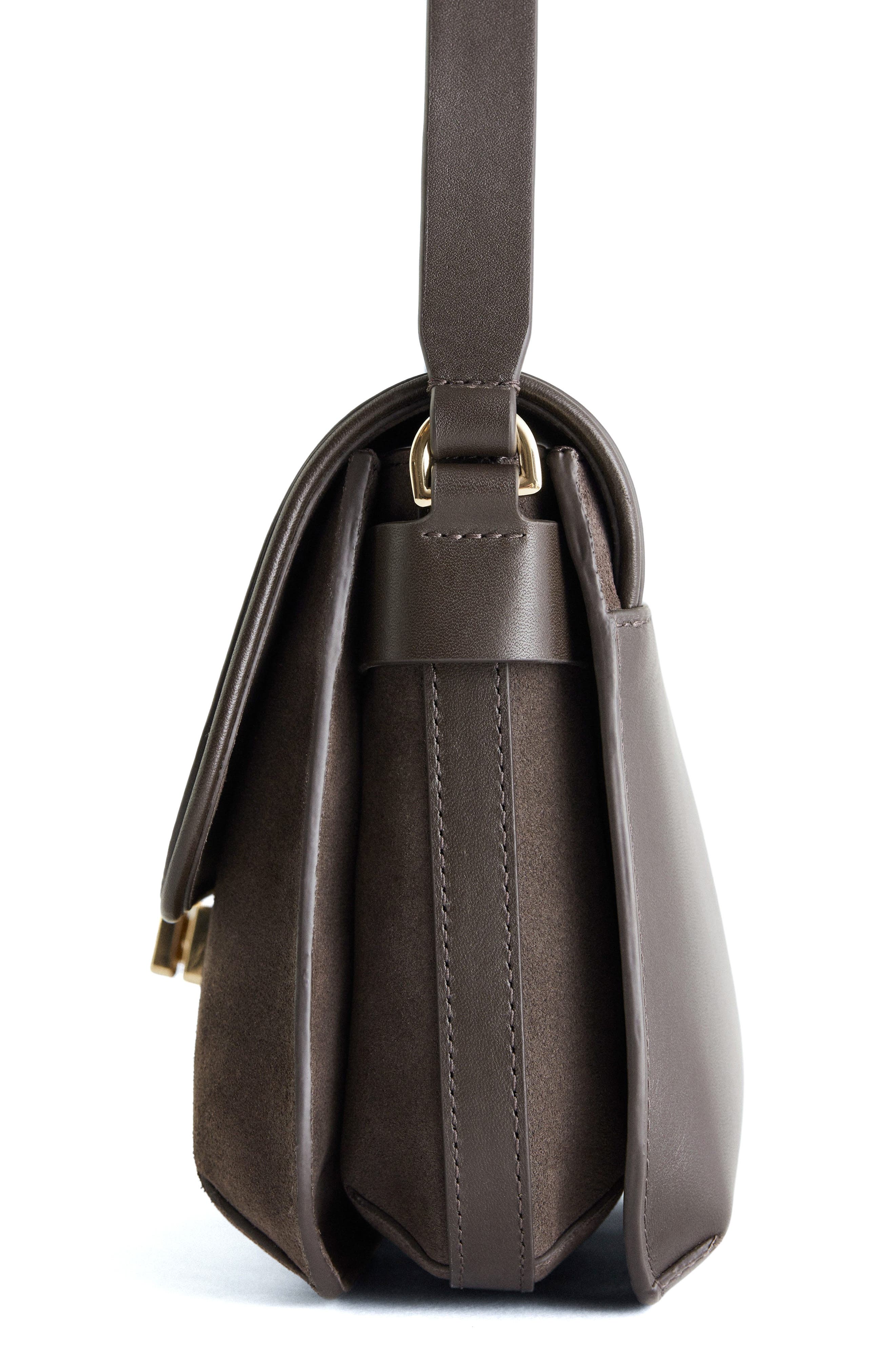 & Other Stories Leather Crossbody Bag, Alternate, color, 