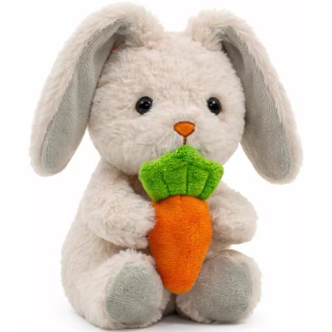 Easter Plush Baby Bunny with Carrot