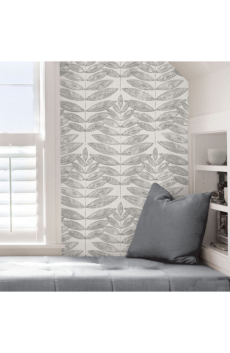 Wallpops Terrain Peel & Stick Wallpaper, Alternate, color, Grey