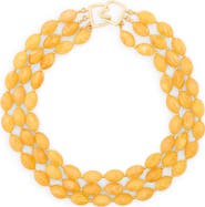 Kenneth Jay Lane Beaded Layered Necklace